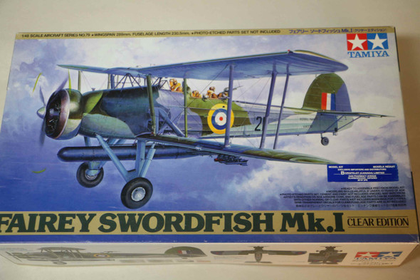 TAM61079 - Tamiya - 1/48 FAirey Swordfish Mk.I Clear Edition (Discontinued)