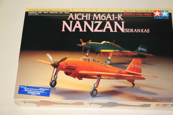 TAM60738 - Tamiya - 1/72 AICHI M6A1-K NANZAN (Seiran Kai) (Discontinued)