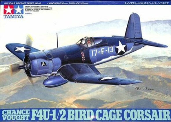 TAM61046 - Tamiya - 1/48 Chance Vought F4U-1/2  Bird Cage Corsair