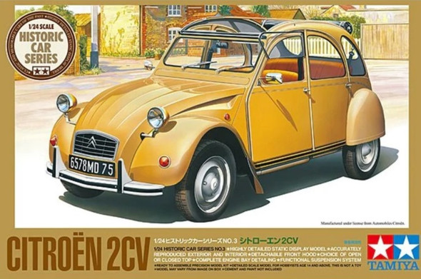 TAM25415 - Tamiya - 1/24 Citroen 2CV (Discontinued)