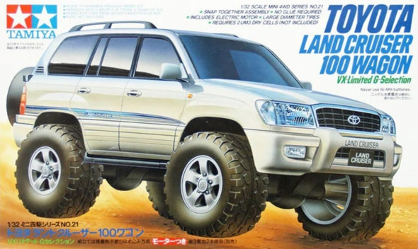 TAM19021 - Tamiya 1/32 Toyota Land Cruiser 100 Wagon (motorized) (Discontinued)