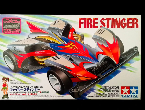 TAM19426 - Tamiya 1/32 Fire Stinger (Mini 4WD) (Discontinued)