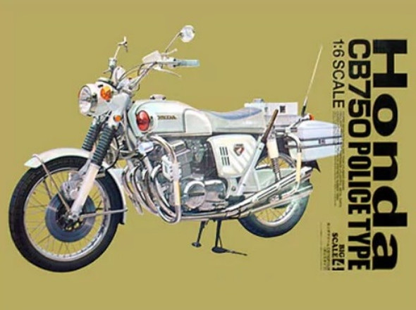 TAM16004 - Tamiya - 1/6 Honda CB750 Police Type (Discontinued)