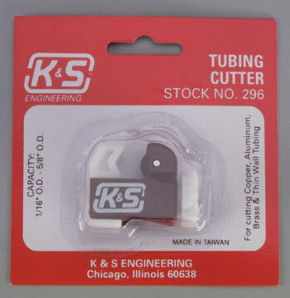 KSE296 - K & S Engineering Tubing Cutter 1/16in -5/8in Discontinued