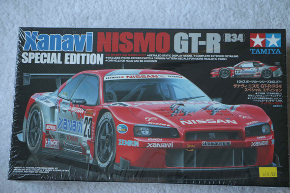 TAM24271 - Tamiya - 1/25 Xanavi NISMO GT-R Special Edition (Discontinued)