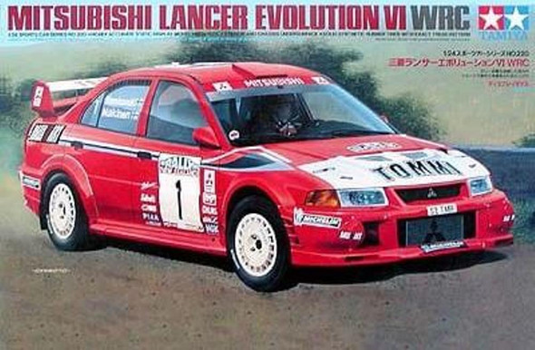 TAM24220 - Tamiya - 1/24 Mitsubishi Lancer Evolution VI WRC (Discontinued)