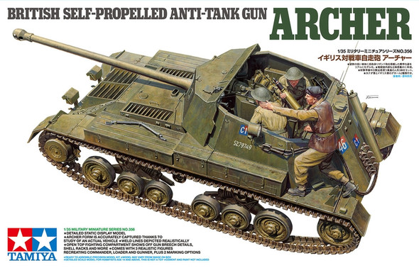 TAM35356 - Tamiya - 1/35 British Anti-Tank Gun  SP 17pdr Archer