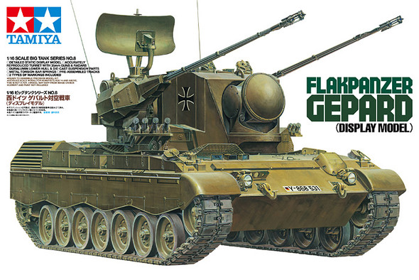 TAM36208 - Tamiya - 1/16 Flakpanzer Gepard (Discontinued)