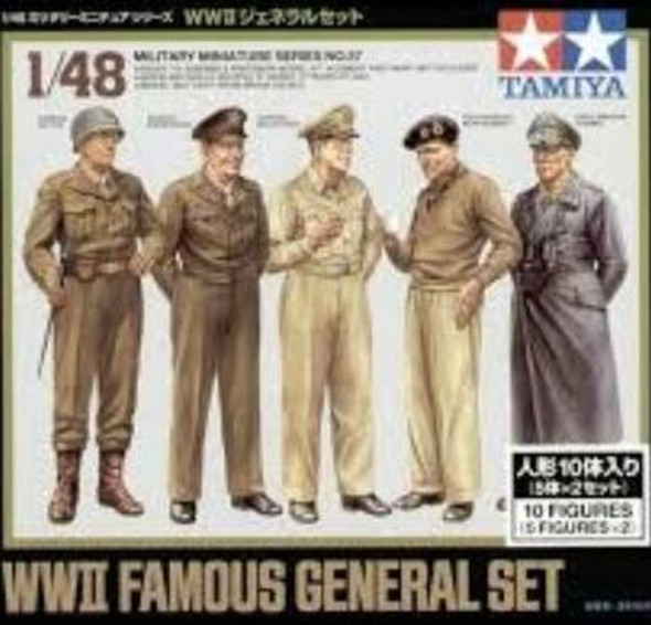 TAM32557 - Tamiya - 1/48 WWII Famous Generals Set (Discontinued)