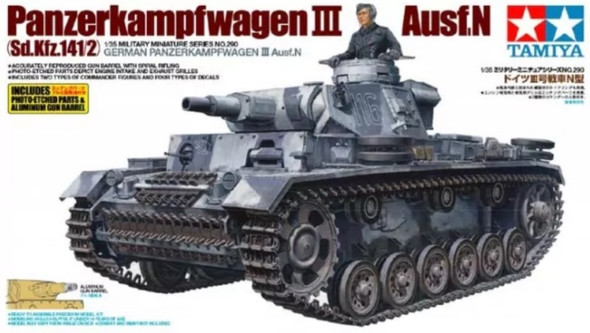 TAM35290 - Tamiya 1/35 Panzerkamapfwagen III Ausf.N