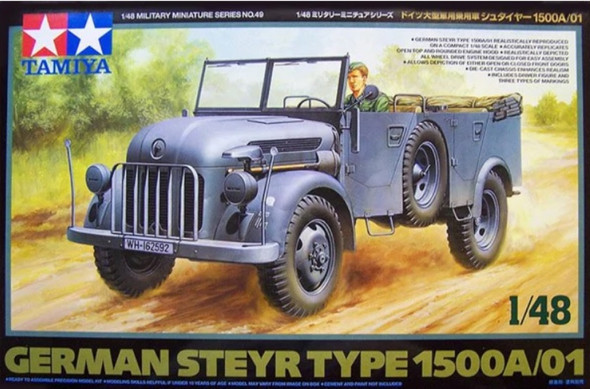 TAM32549 - Tamiya - 1/48 German Steyr Typer 1500A