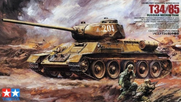 TAM35138 - Tamiya - 1/35 T-34/85 (Discontinued)