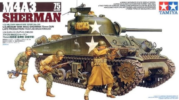 TAM35250 - Tamiya - 1/35 M4A3 Sherman 75mm