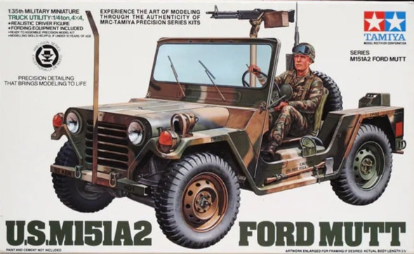 TAM35123 - Tamiya 1/35 U.S. M151A2 Ford Mutt