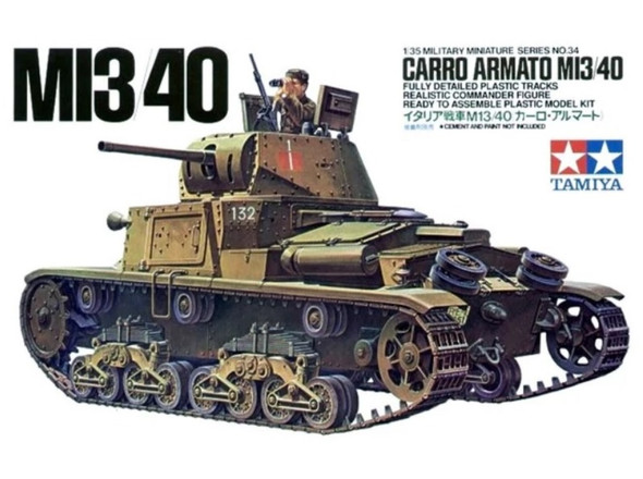 TAM35034 - Tamiya - 1/35 M13/40 Carro Armato