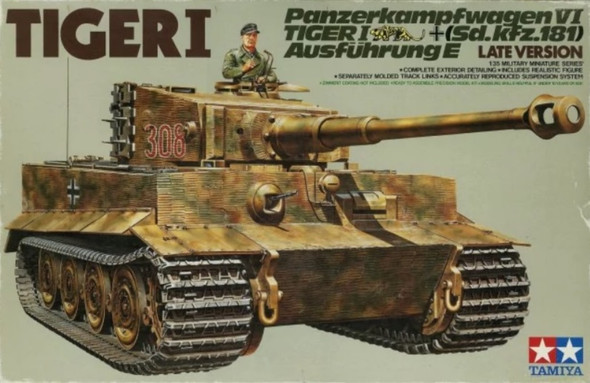 TAM35146 - Tamiya - 1/35 German Tiger I Late Version Heavy