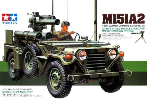 TAM35125 - Tamiya - 1/35 U.S. M151A2 w/TOW Missile Launcher