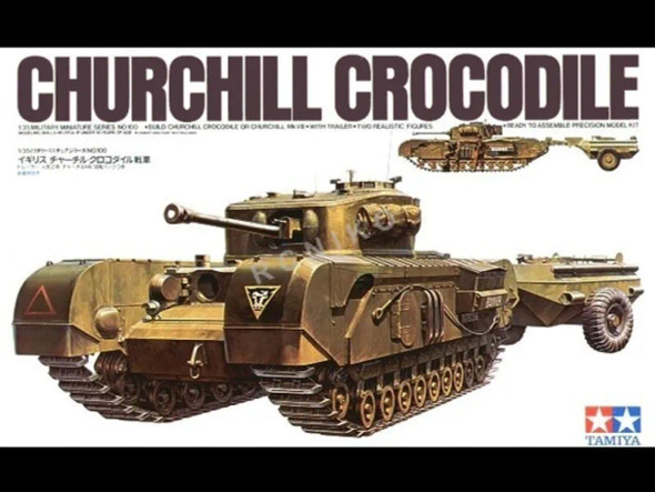 TAM35100 - Tamiya 1/35 Churchill Crocodile