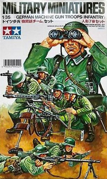 TAM35038 - Tamiya 1/35 German Machine Gun Troops