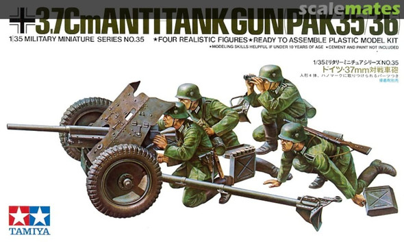 TAM35035 - Tamiya - 1/35 3.7cm Antitank Gun (PaK 35/36)