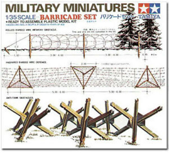 TAM35027 - Tamiya - 1/35 Barricade Set