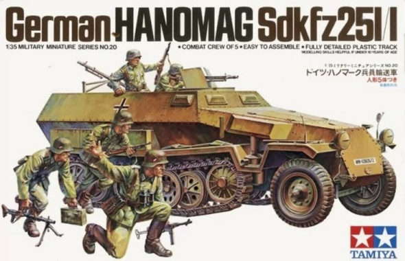 TAM35020 - Tamiya 1/35 Sd.Kfz.251/1 Hanomag