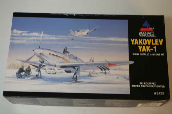ACC3423 - Accurate Miniatures - 1/48 Yakovlev YAK-1 ( Ski Equipped )