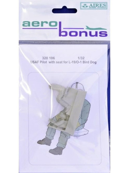 ABN320106 - Aero Bonus - Seat: 1/32 Bird Dog w/Pilot