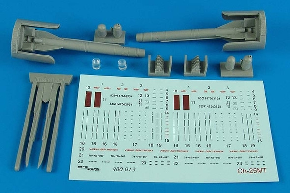 ABN480013 - Aero Bonus - 1/48 Ch-25MT(As-10 Karen) Air to Ground Missile