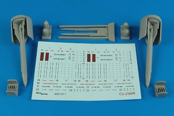 ABN480011 - Aero Bonus - 1/48 Ch25MR(AS-10 Karen)  Air to Ground Missile