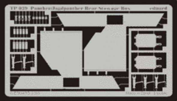 EDUTP029 - 1/35 Panther/Jagdpanther Rear Stowage Box