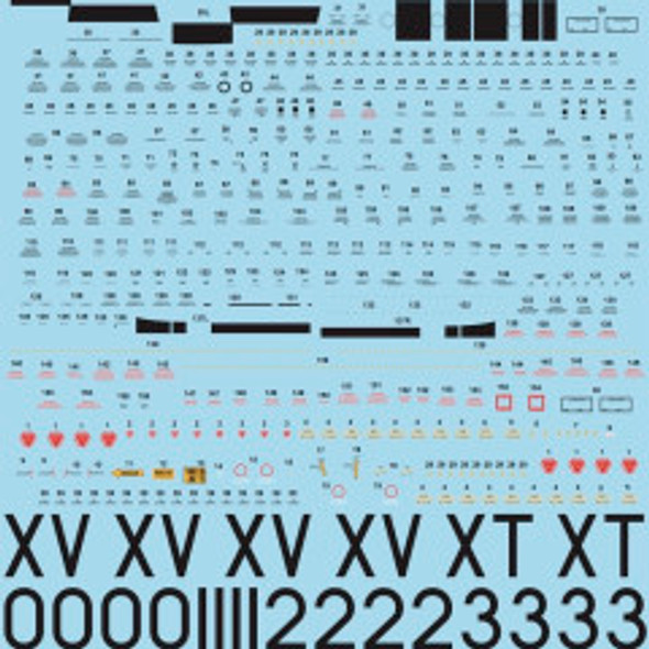 EXDX72288 - XtraDecal 1/72 RAF McDonnell Douglas Phantom FG.1 FGR.2 Stencils Pt.1