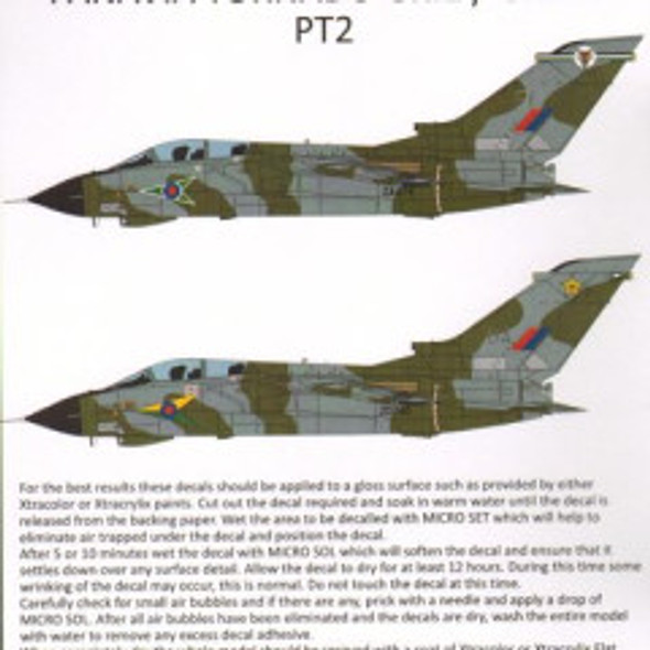 EXDX48135 - ExtraDecal 1/48 Panavia Tornado GR.1/GR.1A Part 2