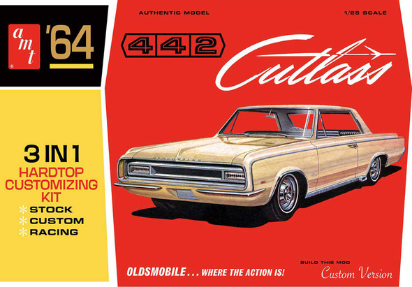 AMT1066 - AMT 1/25 1964 Oldsmobile 442 Cutlass