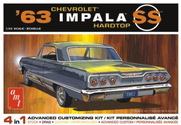 AMT1149 - AMT 1/25 '63 Chevy Impala SS Hardtop