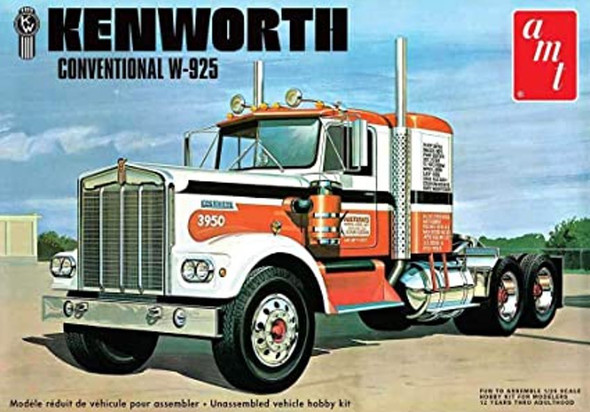 AMT1339 - AMT 1/25 Alaskan Hauler Kenworth Conventional - Wheels