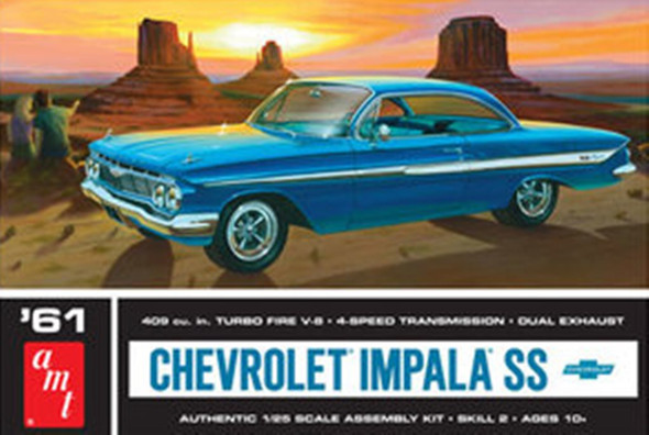 AMT1013 - AMT 1/25 1961 Chevy Impala SS