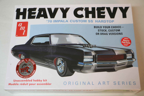 AMT895 - AMT 1/25 Heavy Chevy '70 Impala Custom SS