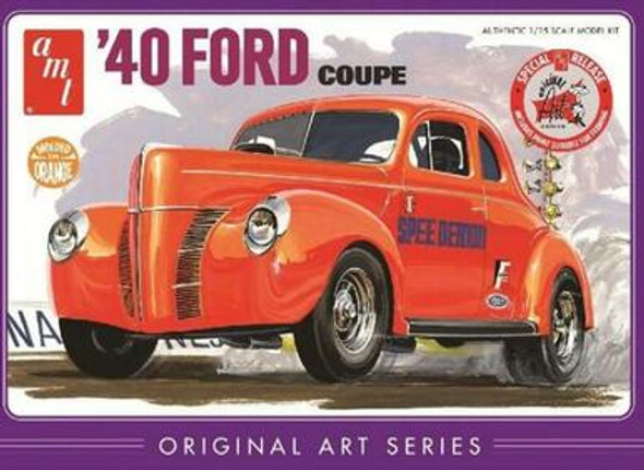 AMT850 - AMT 1/25 1940 Ford Coupe [Orange]