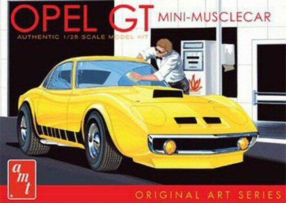 AMT835 - AMT 1/25 Opel GT (Yellow)