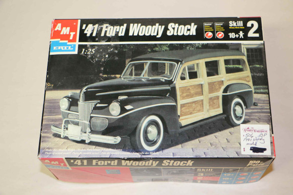 AMT30051 - AMT 1/25 41' Ford Woody Stock (Discontinued) AMT30051 - AMT 1/25 41' Ford Woody Stock (Discontinued)