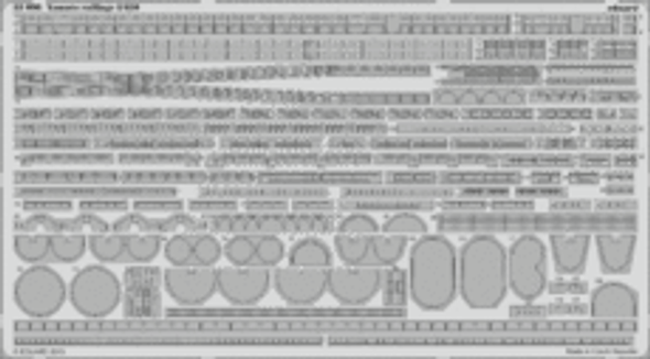 EDU53098 - Eduard Models 1/450 Yamato Railings