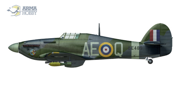 ARH70043 - Arma Hobby 1/72 Hurricane Mk.IIb