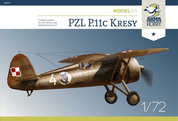 ARH70006 - Arma Hobby 1/72 PZL P.7a Expert Set