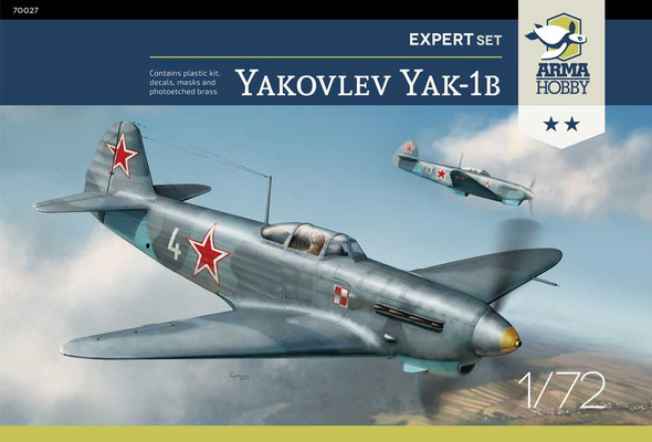ARH70027 - Arma Hobby 1/72 Yakolev Yak-1b - Expert Set
