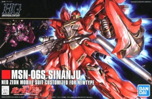 BAN5058813 - Bandai HG 1/144 MSN-06S Sinanju