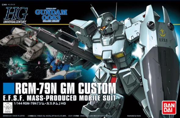 BAN5057400 - Bandai HG 1/144 RGM-79N GM Custom