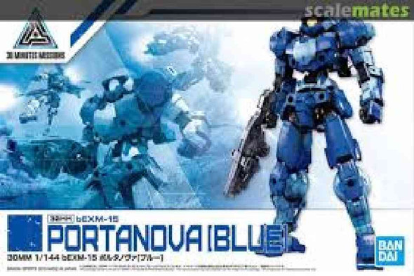 BAN5053105 - Bandai 1/144 bEXM-15 Portanova Blue