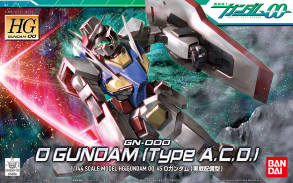 BAN5055732 - Bandai 1/144 HG 0 Gundam Type A.C.D.