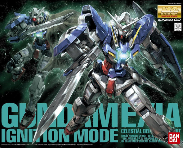 BAN0161015 - Bandai 1/100 MG Gundam Exia Igniton Mode